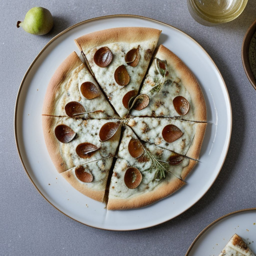 Pear & Blue Cheese Pizza recipe image