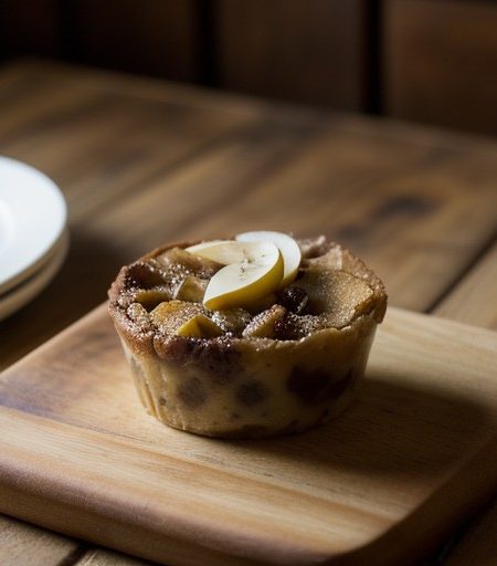 Pear Bread Pudding recipe image