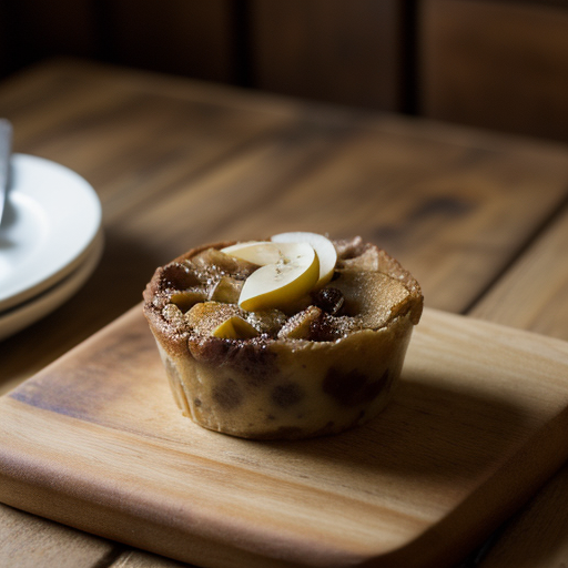 Pear Bread Pudding recipe image