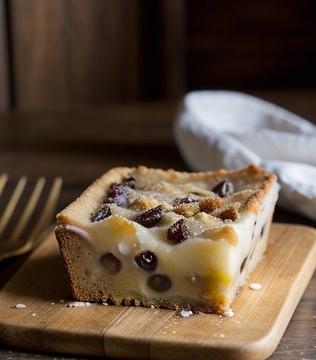 Pear Bread Pudding recipe image