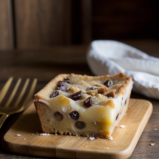 Pear Bread Pudding recipe image