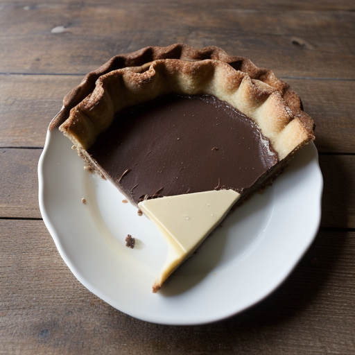 Pear & Chocolate Tart recipe image