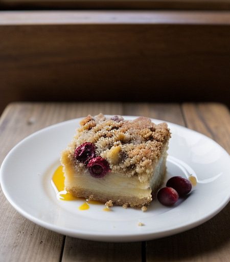Pear & Cranberry Brown Betty recipe image