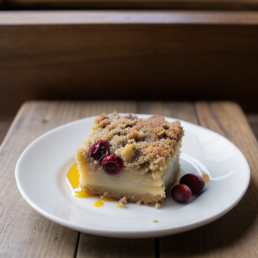 Pear & Cranberry Brown Betty recipe image