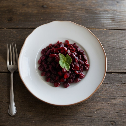 Pear Cranberry Conserve recipe image