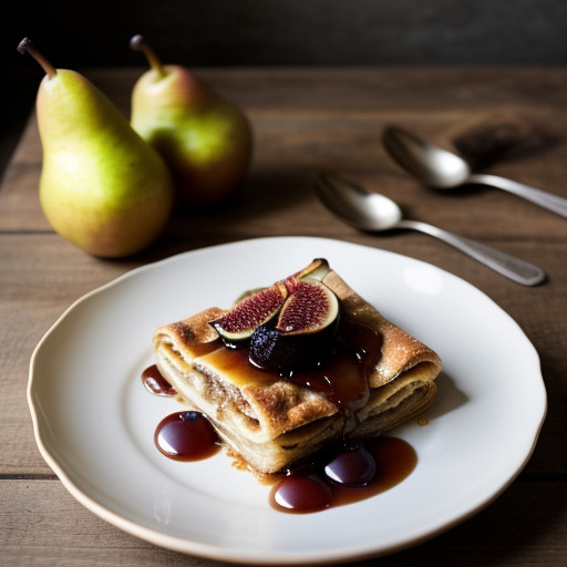 Pear & Fig Strudel recipe image