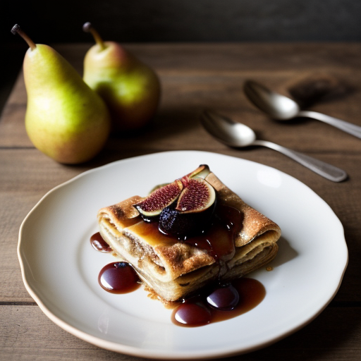Pear & Fig Strudel recipe image