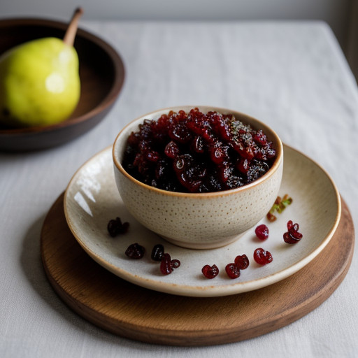 Pear-Ginger Chutney recipe image
