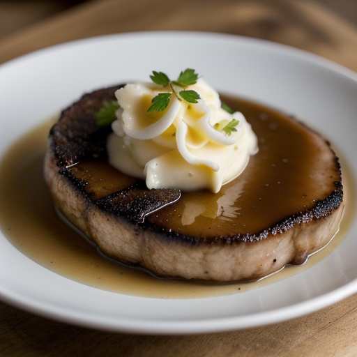 Pear & Maple-Sauced Pork Chops recipe image