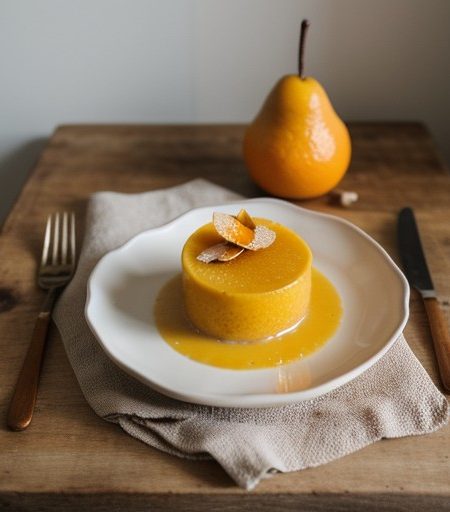 Pear-Orange Tapioca Pudding recipe image