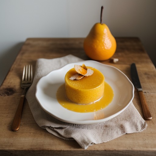 Pear-Orange Tapioca Pudding recipe image