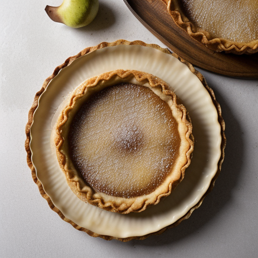 Pear Tart With Frangipane recipe image