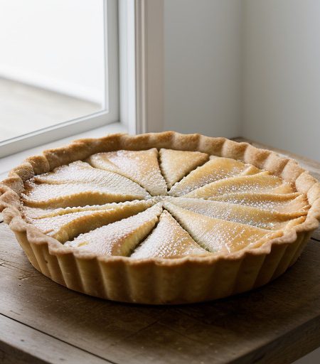 Pear Tart With Frangipane recipe image