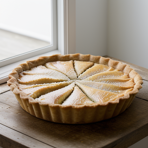 Pear Tart With Frangipane recipe image