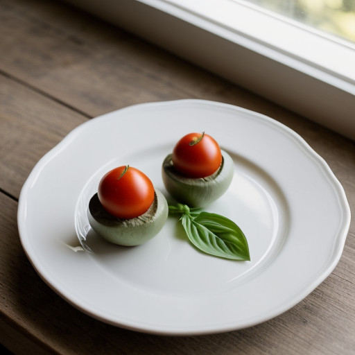 Pear Tomatoes Stuffed With Boursin recipe image