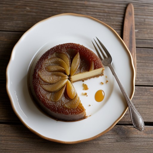 Pear Upside Down Cake recipe image