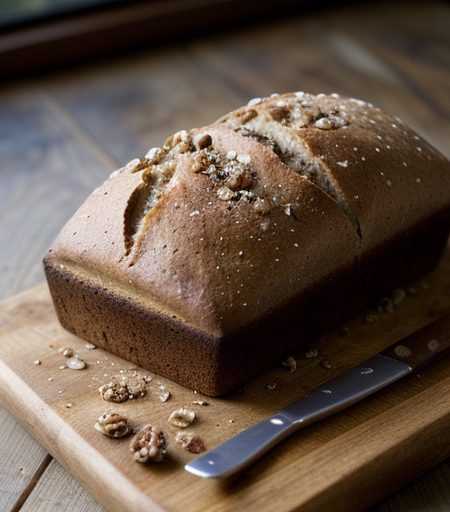 Pear-Walnut Bread recipe image