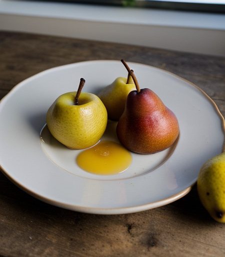 Pears Amaretto recipe image