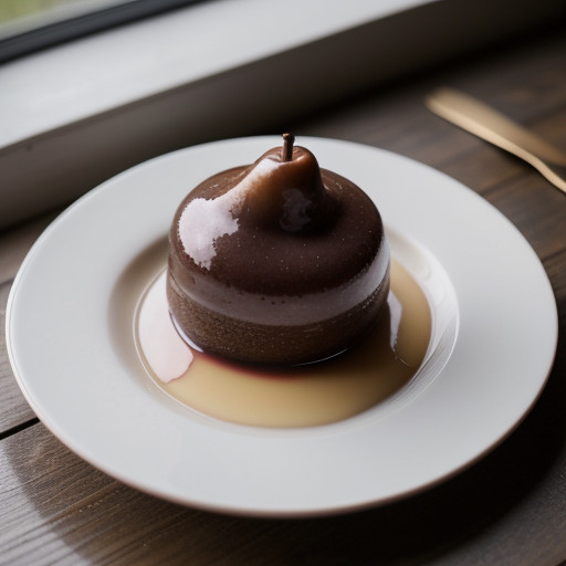 Pears Belle Helene recipe image