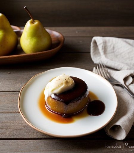 Pears Helene recipe image
