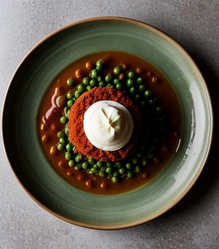 Peas Braised in Tomato (Piselli Alla Napoleta recipe image