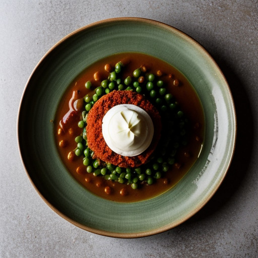 Peas Braised in Tomato (Piselli Alla Napoleta recipe image