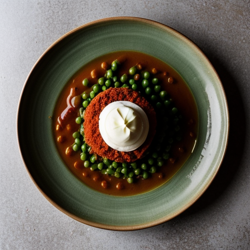 Peas Braised in Tomato (Piselli Alla Napoleta recipe image