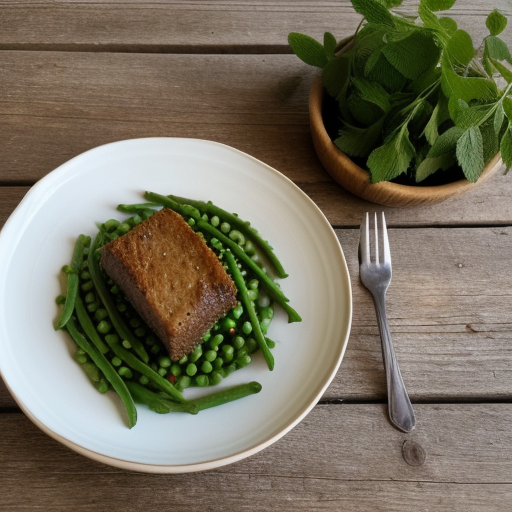 Peas With a Hint of Mint recipe image