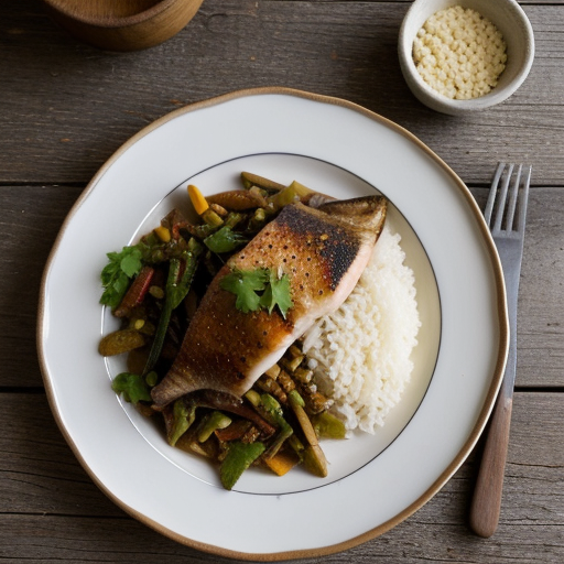 Peasant Style Fish recipe image