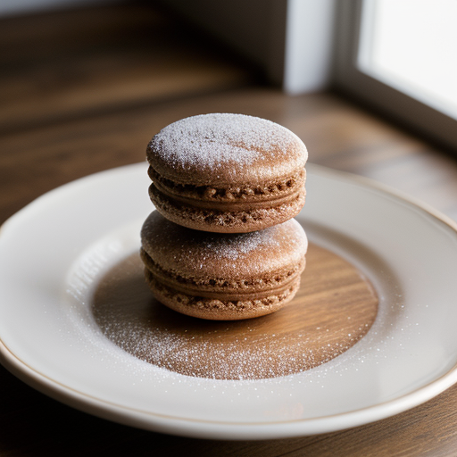 Pecan-Amaretto Macaroons recipe image