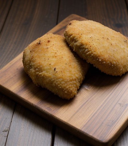 Pecan-Breaded Chicken Breasts With Mustard Sa recipe image