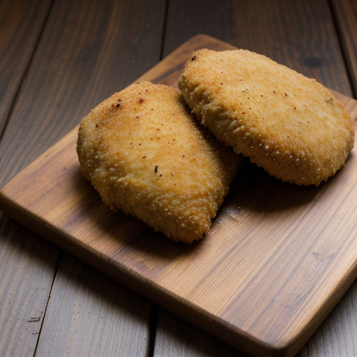 Pecan-Breaded Chicken Breasts With Mustard Sa recipe image