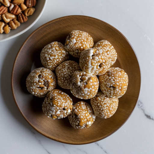 Pecan Cashew Popcorn Balls recipe image