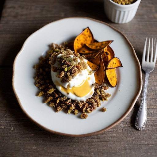 Pecan Catfish & Sweet Potato Chips recipe image