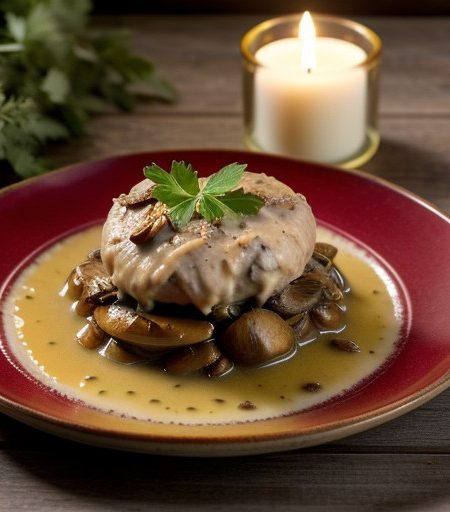Pecan Chicken Divan recipe image