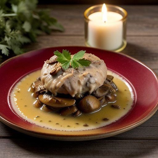 Pecan Chicken Divan recipe image