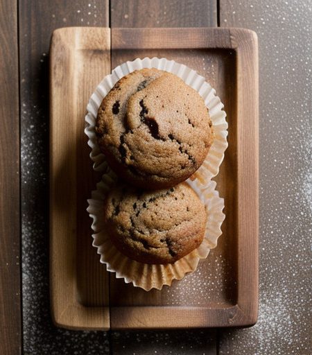 Pecan Cinnamon Muffins recipe image