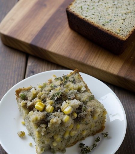 Pecan Corn Bread Stuffing recipe image