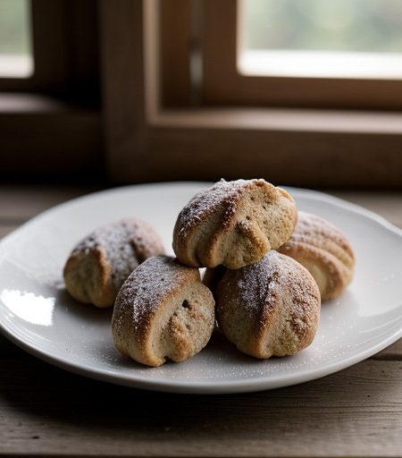 Pecan Crescents recipe image