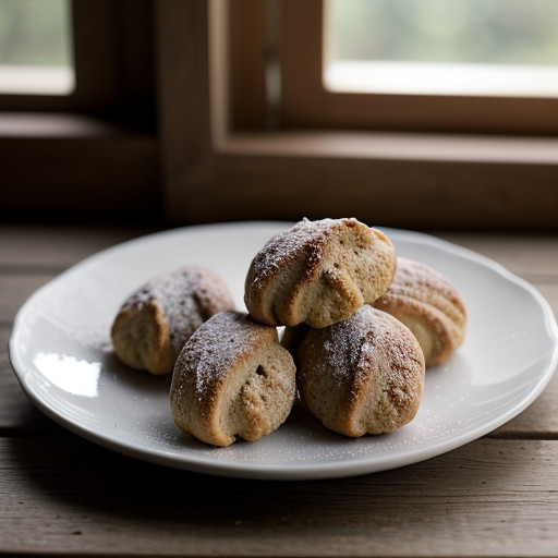 Pecan Crescents recipe image