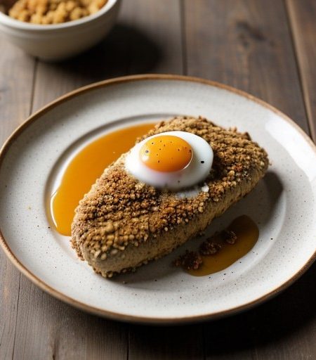 Pecan Crusted Chicken Breast With Chili Cumin Butter recipe image