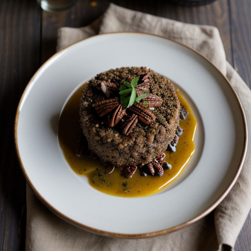 Pecan Crusted Venison With Bourbon Mash recipe image