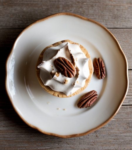 Pecan-Date Meringue recipe image