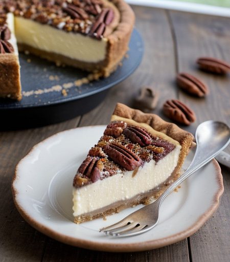Pecan Pie Cheesecake recipe image