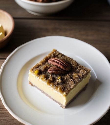 Pecan Pudding (Microwave recipe image
