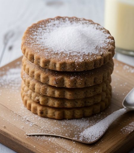 Pecan Shortbread Cookies recipe image