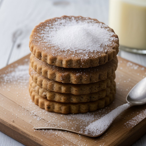 Pecan Shortbread Cookies recipe image