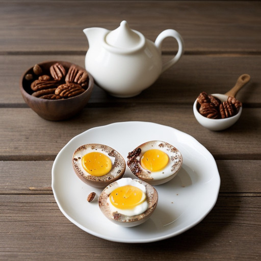 Pecan-Stuffed Eggs recipe image