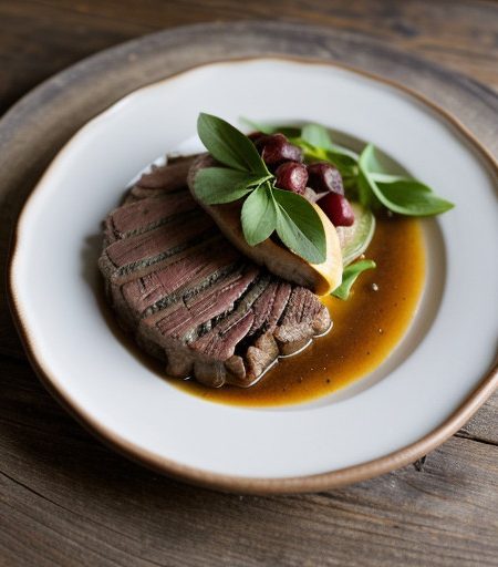 Pecan-Stuffed Flank Steak recipe image