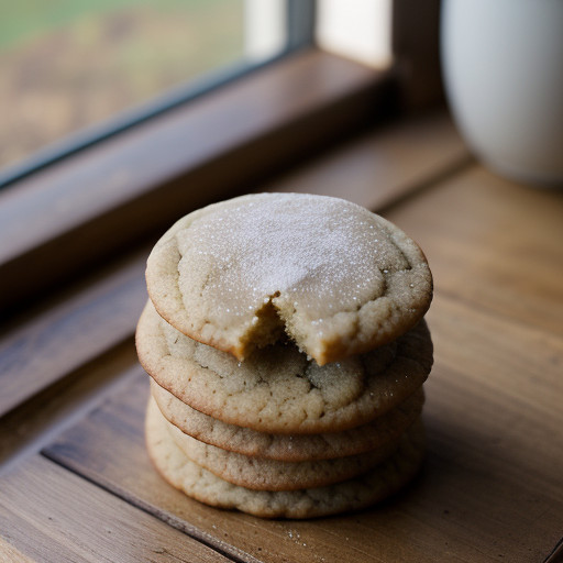Pecan Sugar Cookies recipe image
